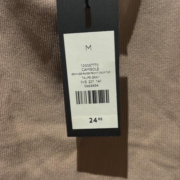 Dynamite light brown tank top never worn size medium - Picture 3 of 4